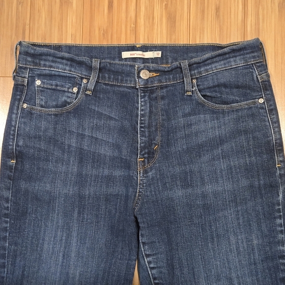 Levis 505 Women's Blue Jeans - Picture 4 of 10